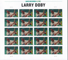 US 4695a Modern Imperf Larry Doby Sheet