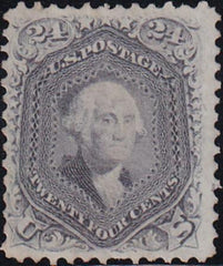 US 78b Early Classics Used F-VF Gray, Well Centered, Appears Unused But Faint Trace Of A Cancel, 1 Short Perf At Bottom