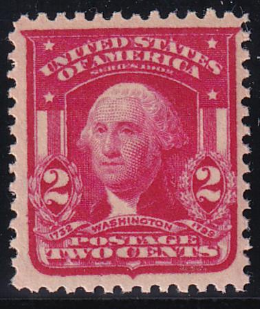 US 319Fi Bureau & Regular Issues Mint LH F-VF Die II Carmine