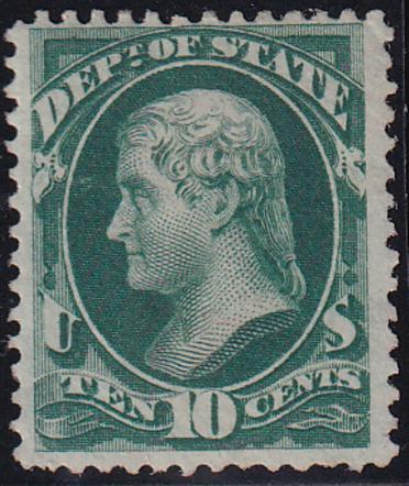 US O62 Officials Mint F+ Expertly Regummed