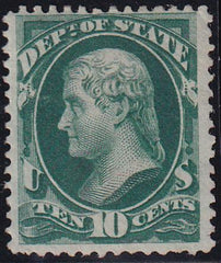 US O62 Officials Mint F+ Expertly Regummed