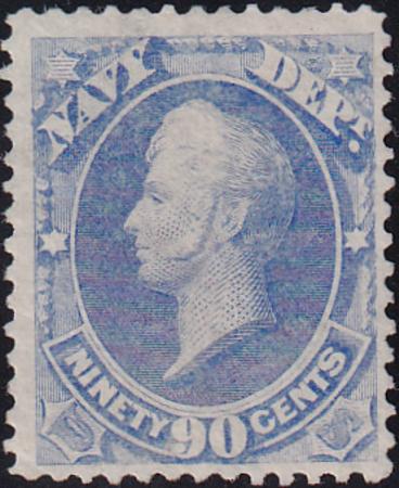US O45 Officials Mint F-VF No Gum - Nice Margins