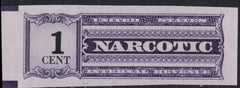 US RJA105 Type 2 Narcotic Tax Unused VF-XF NGAI - Block Markings 2 Left Corner ' 22