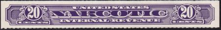 US RJA99b Narcotic Tax Mint NH VF Single