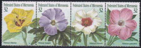 US 228 Trust Territories Micronesia NH VF Hibiscus