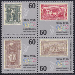 US 241 Trust Territories Micronesia NH VF Modern Olympics
