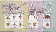 US 365-67 Trust Territories Micronesia NH VF Orchids M/S