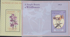 US 386 Trust Territories Micronesia NH VF Wildflowers M/S