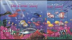 US 399-400 Trust Territories Micronesia NH VF Coral Fish M/S