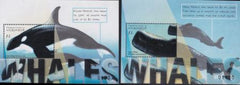US 418-19 Trust Territories Micronesia NH VF Whales S/S