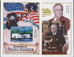 US 480-1 Trust Territories Micronesia NH VF Pearl Harbor S/S