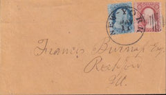 US 18,26 FDCS And Better Covers 1+ Off Center But Fresh + Colorful Pristine NY Cancel
