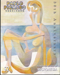 US 580 Trust Territories Micronesia NH VF Picasso S/S