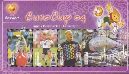 US 589 Trust Territories Micronesia NH VF Euro-Cup Soccer M/S