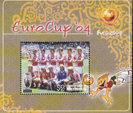 US 590 Trust Territories Micronesia NH VF Euro-Cup Soccer S/S