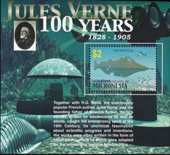 US 650 Trust Territories Micronesia NH VF Jules Verne S/S