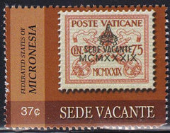 US 658 Trust Territories Micronesia NH VF Vatican Interim Single