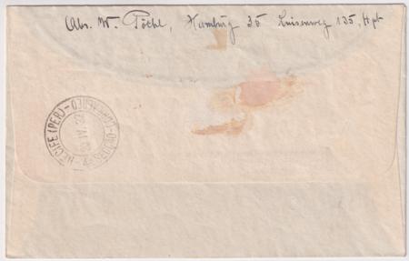Germany 1932 3rd South America Flight , C38 with On Board Cancel