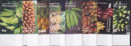 US 733-40 Trust Territories Micronesia NH VF Bananas Definitives Set