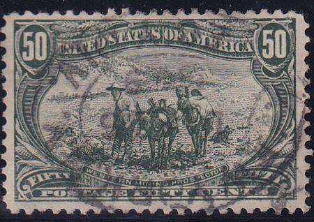US 291 Early Commemoratives Used VF-XF Beautiful!