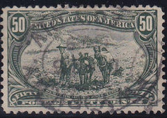 US 291 Early Commemoratives Used VF-XF Beautiful!