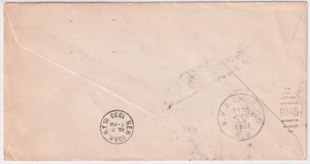 US 1933  Balbo Italian Air Cruise Chicago - NY