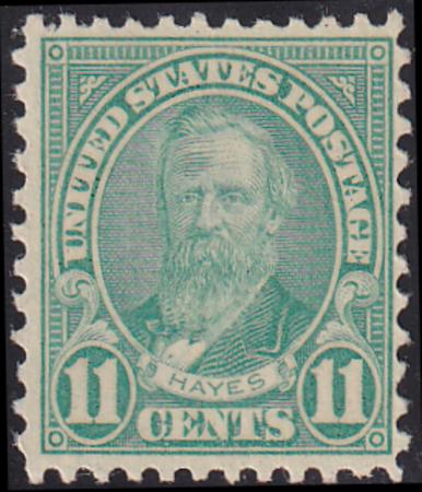 US 692 Var. Classics To Modern Mint NH F-VF Retouched Forehead
