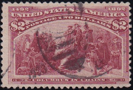 US 242 Early Commemoratives Used F+ Sound Except For Small Crease Only Visible In Fluit
