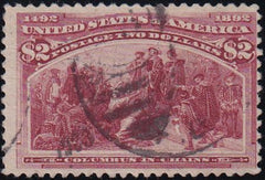 US 242 Early Commemoratives Used F+ Sound Except For Small Crease Only Visible In Fluit