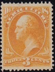 US O3 Officials Mint VF No Gum - Beautiful!