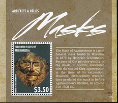 US 1162 Trust Territories Micronesia NH VF Masks S/S