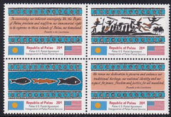 US 1-4 Trust Territories Palau NH VF Postal Service