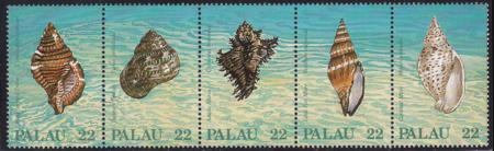 US 150-54 Trust Territories Palau NH VF Seashells