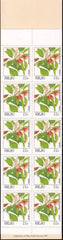 US 132a Trust Territories Palau NH VF 1987 Definitive Set 22¢ Bklt. Pane