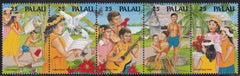US 249-53 Trust Territories Palau NH VF Christmas