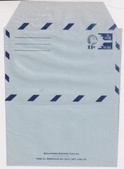 US UC35a Postal Stationary var  - missing blue.