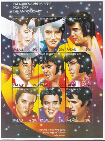 US 310 Trust Territories Palau NH VF Elvis Presley