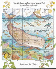 US 321 Trust Territories Palau NH VF Jonah & Whale, M/S