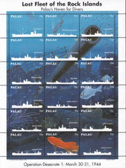 US 368 Trust Territories Palau NH VF Lost Fleet/Tourism M/S