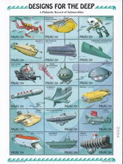 US 372 Trust Territories Palau NH VF Underwater Ships M/S