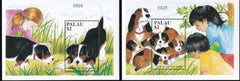 US 531-32 Trust Territories Palau NH VF Love Your Dog S/S