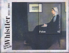 US 738 Trust Territories Palau NH VF Whistler S/S