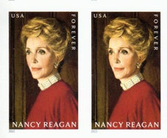 US 5702a Modern Imperf Nancy Reagan Pair