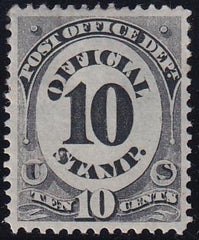 US O51 Classic to Modern Officals Mint XF Disturbed OG, Great Centering