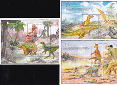 US 793-5 Trust Territories Palau NH VF Dinosaurs M/S