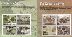 US 821-22 Trust Territories Palau NH VF Route To Victory M/S