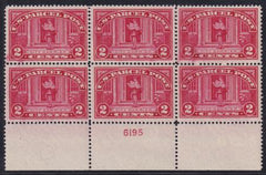 US Q2 Parcel Post NH VF-XF Wide Bottom #6195