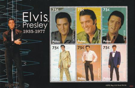US 937 Trust Territories Palau NH VF Elvis M/S