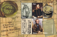 US 998 Trust Territories Palau NH VF Charles Darwin Sheet