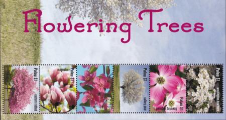 US 1092 Trust Territories Palau NH VF Cherry Blossoms